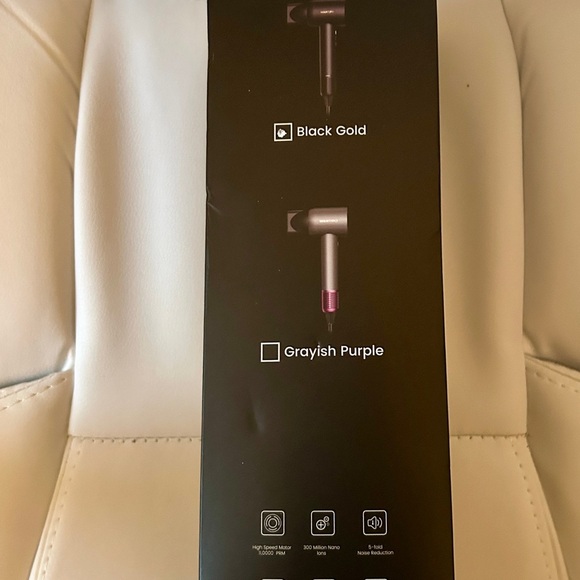 Wantifo High Speed Hair Dryer - Black NIB - Picture 4 of 4